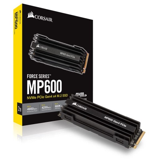 corsair Corsair Force Series MP600 Nvme Pcie GEN4 X4 M 2 Ssd 2000GB