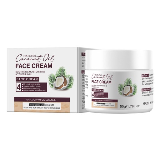 كريم الوجة بزيت جوز الهند COCONUT OIL CREAM