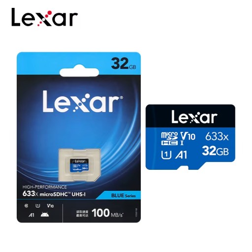 Lexar Lexar high-performance 633x Microsdhc uhs-i Series Memory Card With Sd Adapter 32GB