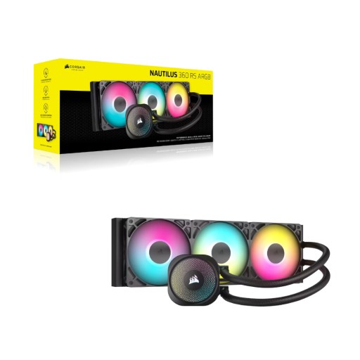 كورسير Corsair Nautilus 360 Rs Argb