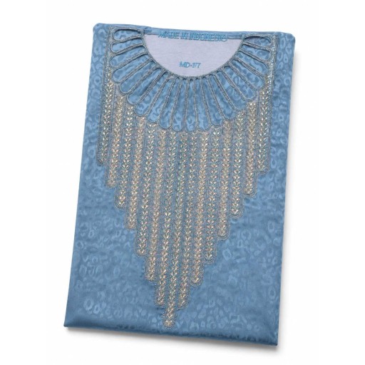 مخور جاكار اماراتي (قماش غير مخيط) Emirati Jacquard Mkhawar (Unstitched Fabric)