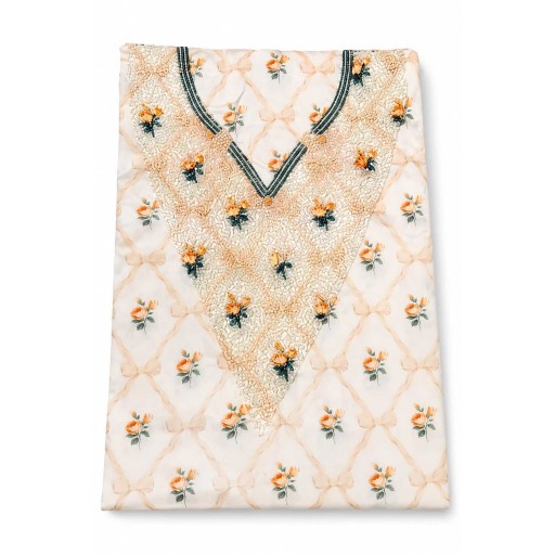 مخور حرير اماراتي (قماش غير مخيط) Emirati Silk Mkhawar (Unstitched Fabric)