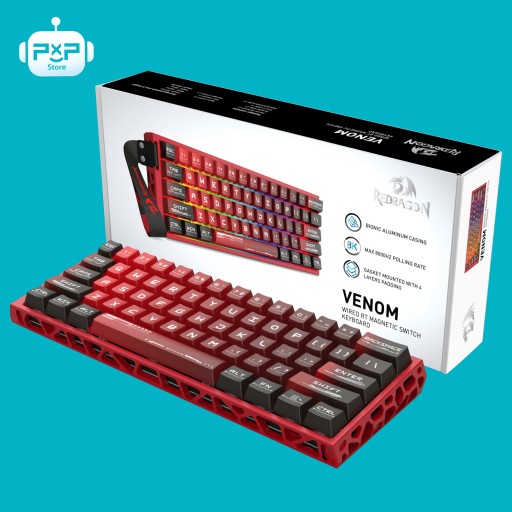 ريد راجون Redragon Venom K753 He Rapid Trigger Gaming Keyboard