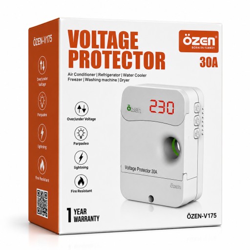 جهاز حماية سبلت أوزن 30 أمبير ÖZEN Split Air Conditioner Voltage Protector 30A