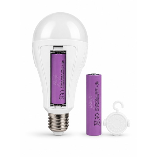 مصباح طوارئ LED بارد أسوس 12 واط ASSOS 12W Cool LED Emergency Bulb