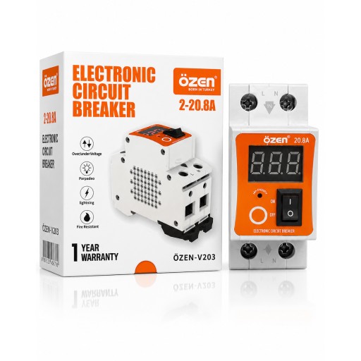 جوزة مولدة إلكترونية أوزن 20 أمبير ÖZEN Electronic Generator Circuit Breaker 20A