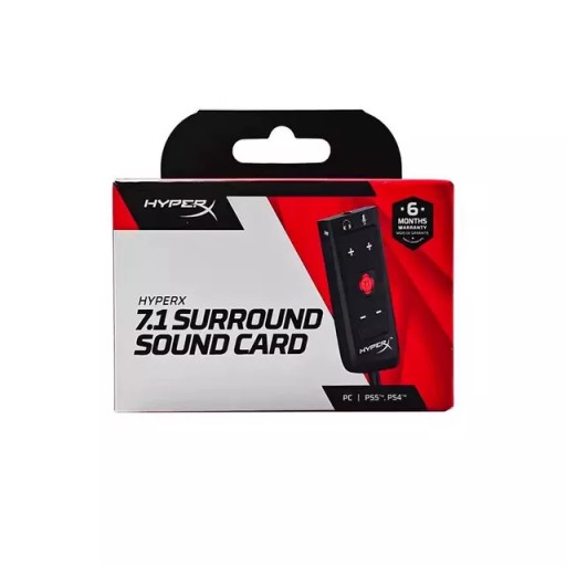 hyperx Hyperx 7 1 Surround Sound Usb Sound Card