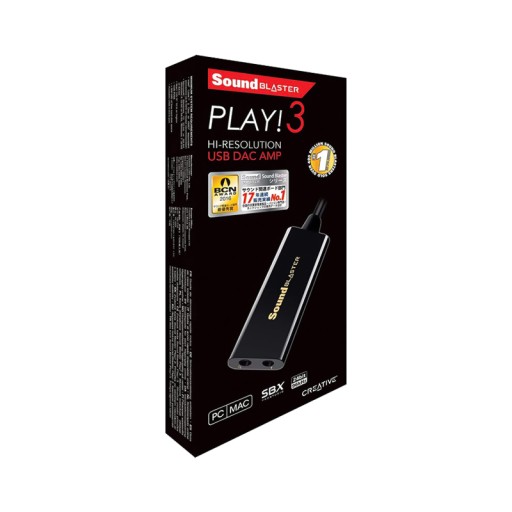 كرييتيف Creative Sound Blaster Play 3 Usb Dac Amp And External Sound Card