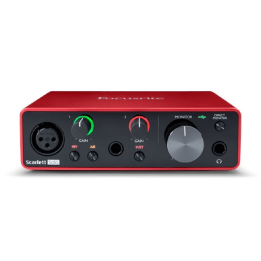 focusrite Focusrite Scarlett Solo 3rd Generation Usb Audio Interface