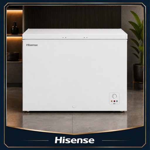 مجمدة هايسنس 14 قدم ابيض freezer