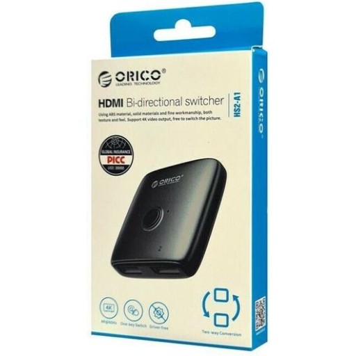 Orico Orico hs2-a1 Hdmi 2 0 bi-directional Switcher