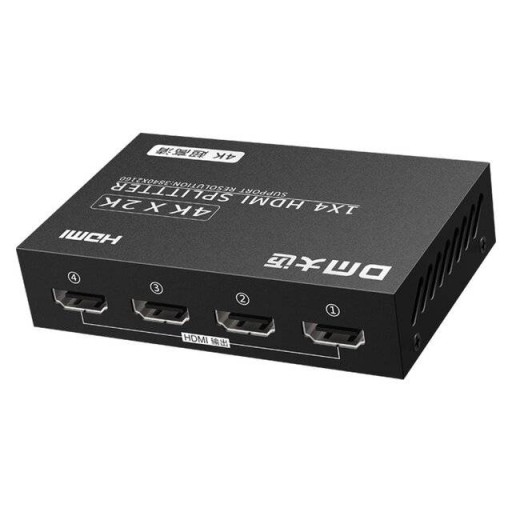 دي إم دي إم CHB079 موزع HDMI 1 مدخل و4 مخارج