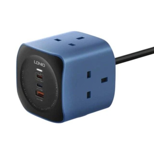 إل دي إن آي أو Ldnio SK3370 6-in-1 Power Socket