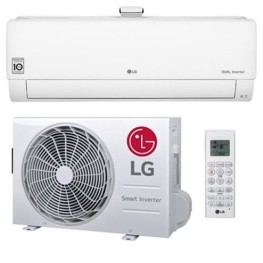 سبلت الجي انفيرتر Split Inverter Fast Cooling, White