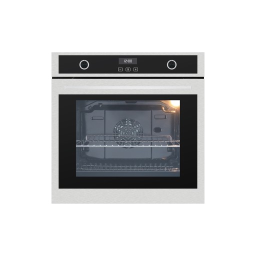 فرن بلت ان 60 سم - ستانلس ستيل - 80 لتر Built In Oven 60 Cm- Stainless Steel - 80 L