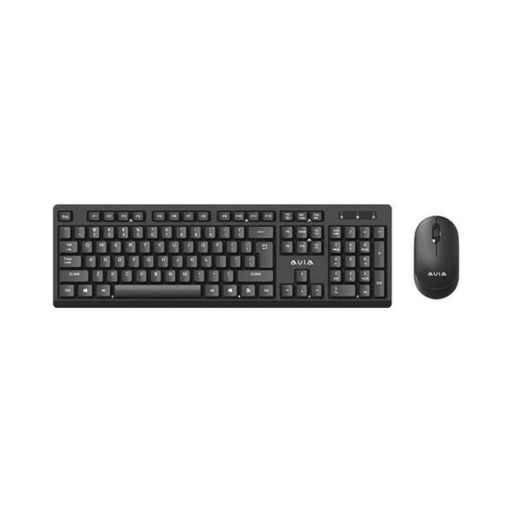 لوحة مفاتيح وماوس لاسلكيان AULA AC260 - أسود Keyboard