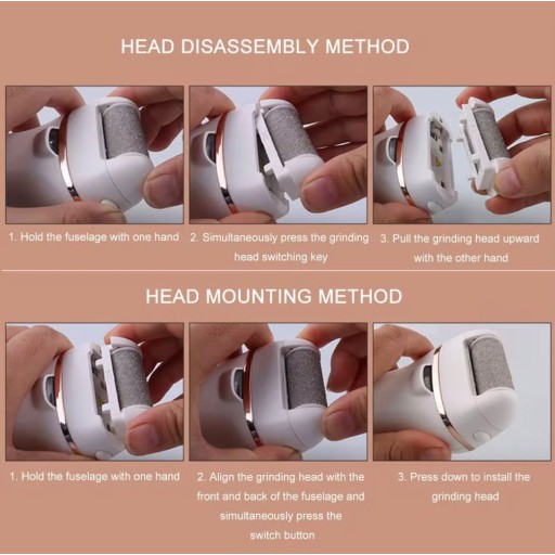جهاز إزالة كالوس القدم الكهربائي Electric Foot Callus Remover