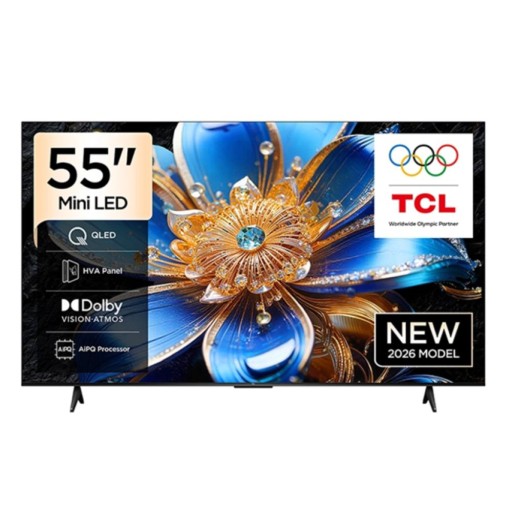 شاشة TCL QLED سمارت 55 بوصة 55-Inch 4K  TCL QLED Smart Google TV