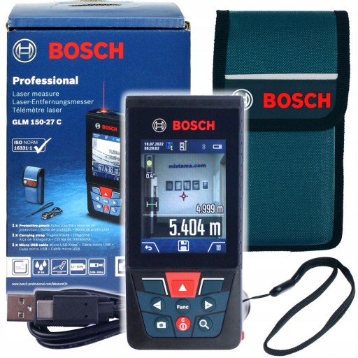 فيتة ليزرية بوش قياس ١٥٠ متر BOSCH GLM 150-27 C