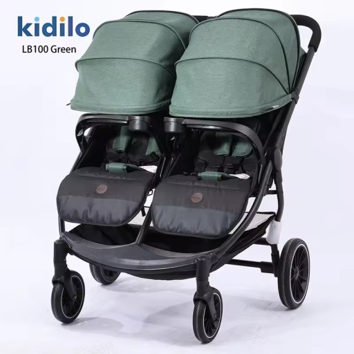 عربة الأطفال المزدوجة Kidilo LB100 Kidilo LB100 Double Stroller