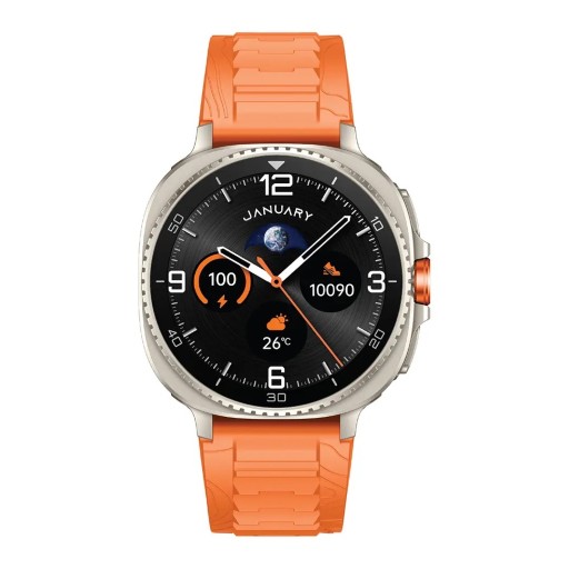 ساعة ذكية من Green Lion Connect 2 بشاشة اموليد Green Lion Connect 2 Smart Watch – GL-SWA61