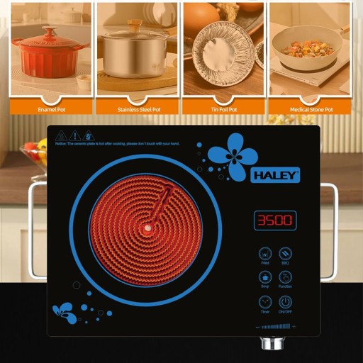 طباخ سيراميك كهربائي Electric Ceramic Cooktop