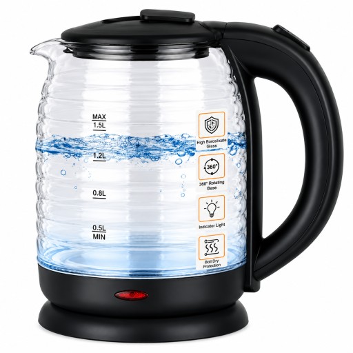غلاية ماء كوميتل  1.8 لتر KUMTEL KETTLE 1.8L