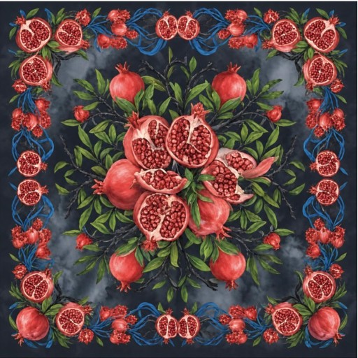 سكارف حرير Silk Scarf