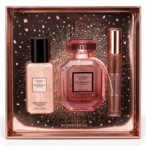 فيكتوريا سيكريت بومبشيل سيدكشن هوليداي 2020 سيت – EDP – للنساء Victoria’s Secret Bombshell Seduction Holiday 2020 Set – EDP – For Women