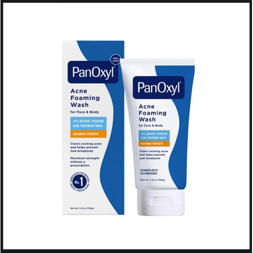 غسول بان أوكسيل بتركيز 10% لعلاج حب الشباب PanOxyl Acne Foaming Wash 10% Benzoyl Peroxide