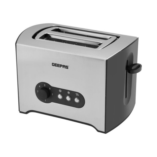 محمصة خبز جيباس 2 شريحة 900 واط GBT6152 Geepas Electric 2-Slice Bread Toaster 900W GBT6152