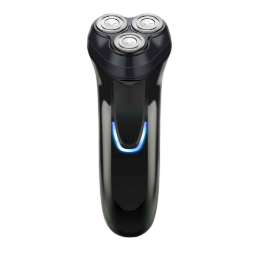 ماكينة حلاقة كهربائية للرجال ثلاثية الرؤوس مقاومة للماء وقابلة للشحن 3-Head Electric Shaver for Men, Waterproof Rechargeable USB Rotary Razor