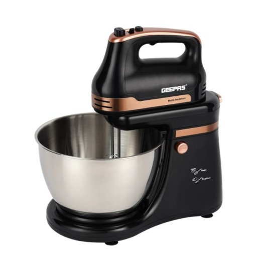 عجانة كهربائية جيباس 500 واط سعة 4.5 لتر Geepas Stand Mixer GSM43033 500W 4.5L