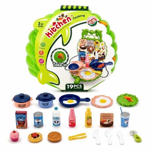 مجموعة ألعاب الأطفال التظاهرية والإبداعية Kids Creative Pretend Play Toy Set