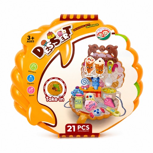 مجموعة ألعاب الأطفال التظاهرية والإبداعية Kids Creative Pretend Play Toy Set