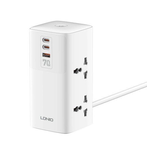 إل دي إن آي أو Ldnio SC4383 Multifunctional Desktop Power Adapter 70W