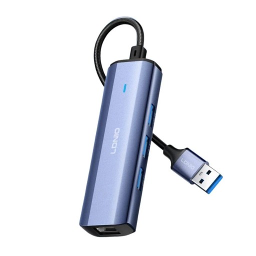 إل دي إن آي أو Ldnio ds-124u Usb 3 0 Hub Adapter