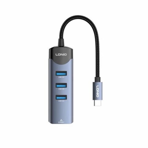 إل دي إن آي أو Ldnio ds-144c 4-in-1 usb-c Hub Adapter