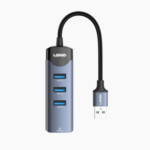 إل دي إن آي أو Ldnio ds-144u 4-in-1 Usb Hub Adapter