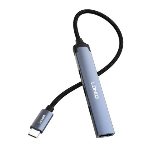 إل دي إن آي أو Ldnio ds-74c 4-in-1 usb-c multi-port Hub