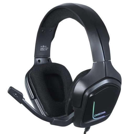 سماعة الألعاب السلكية Onikuma K20 المزودة بإضاءة RGB Onikuma K20 Wired Gaming Headset With RGB Lighting