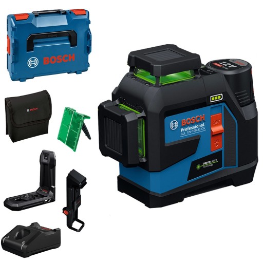 جهاز الليزر الخطي بوش شحن ١٢ فولت Bosch gll 12v-33 cg