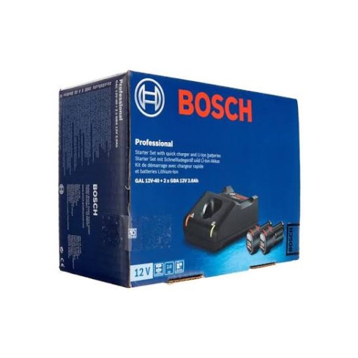كت بطاريات وشاحن ١٢ فولت GAL 12-40 + 2X GBA 12V 2 AH