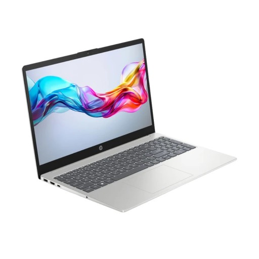 لابتوب HP 15-fd0458NIA, Intel Core i7-1255U, RAM 8GB, SSD 512GB HP 15-fd0458NIA, Intel Core i7-1255U, RAM 8GB, SSD 512GB , Intel Iris Xe Graphics, 15.6 Inch FHD, Natural silver