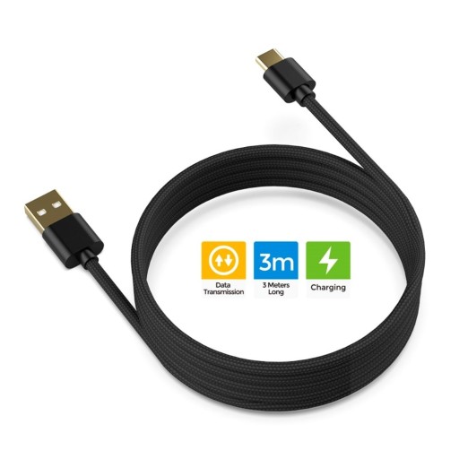 DOBE DOBE 3m -plated type-c Data Charging Cable
