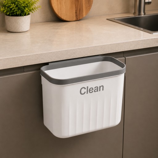 سلة مهملات معلّقة للكاونتر 8.5 لتر 8.5L Hanging Kitchen Trash Bin