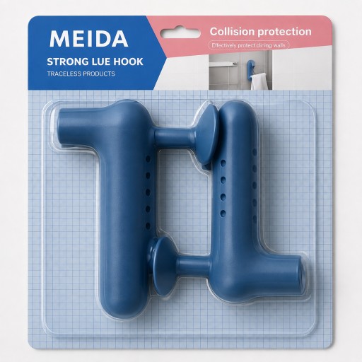 واقي مقبض الباب سيليكون قطعتين Silicone Door Handle Protector
