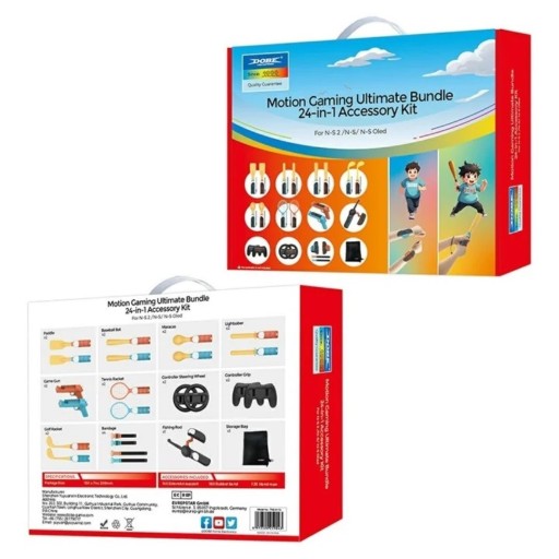 DOBE DOBE Motion Gaming Ultimate Bundle 24-in-1 Accessory Kit