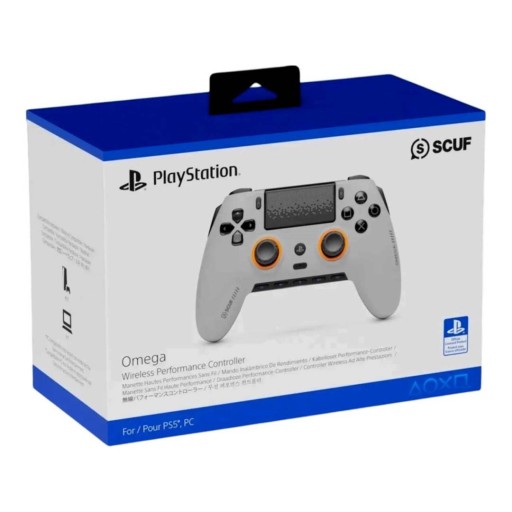 وحدة تحكم احترافية لاسلكية SCUF Omega مرخصة رسمياً لبلايستيشن 5 والكمبيوتر الشخصي SCUF Omega Wireless Performance Controller for PS5 & PC