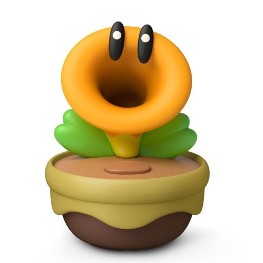 الزهرة الناطقة التفاعلية من لعبة سوبر ماريو بروس وندر من نينتندو Nintendo Super Mario Bros. Wonder Talking Flower Figure